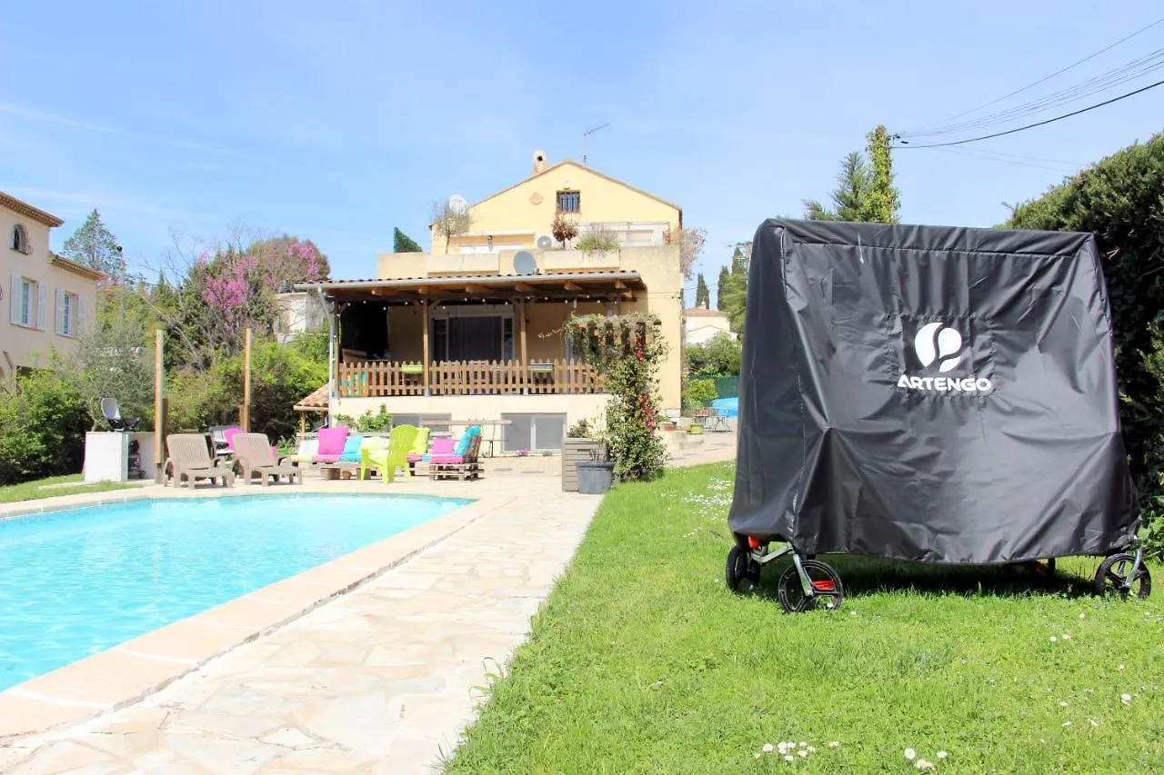 Bed and Breakfast Laura & Paul La Colle-sur-Loup Frühstückspension